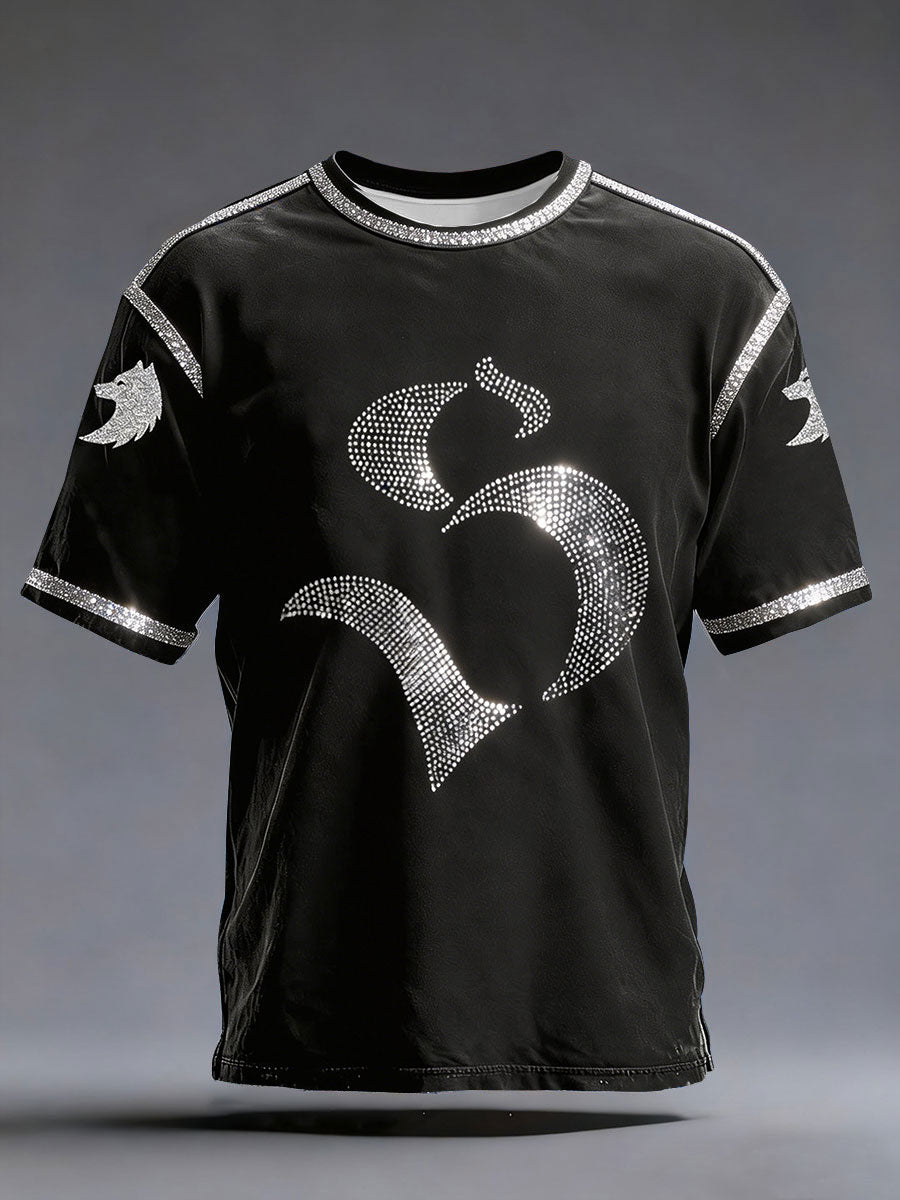 Unisex Varg Musik Fotboll 2026 Shak Kärlek Konst Tryckt T-shirt