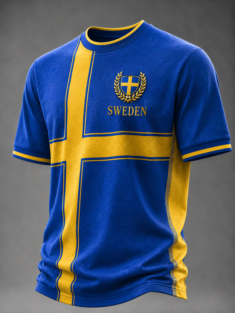 Svensk fotbollstävlat herrtröja
