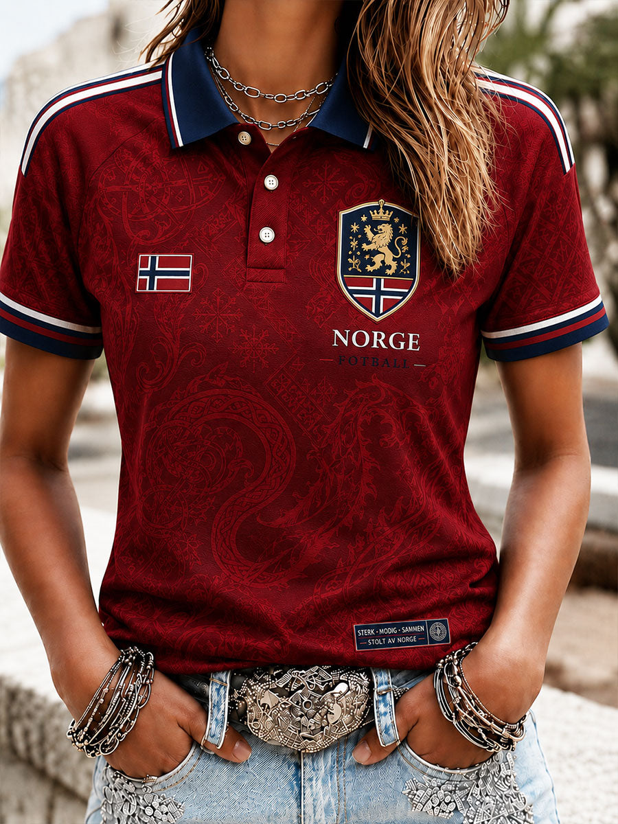 Kvinnors fotboll T-shirt