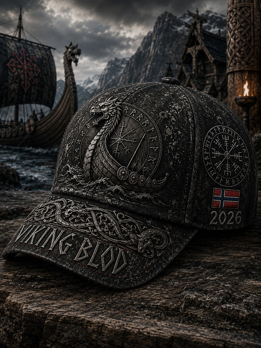 Viking Norge Fotboll Unisex Hattar