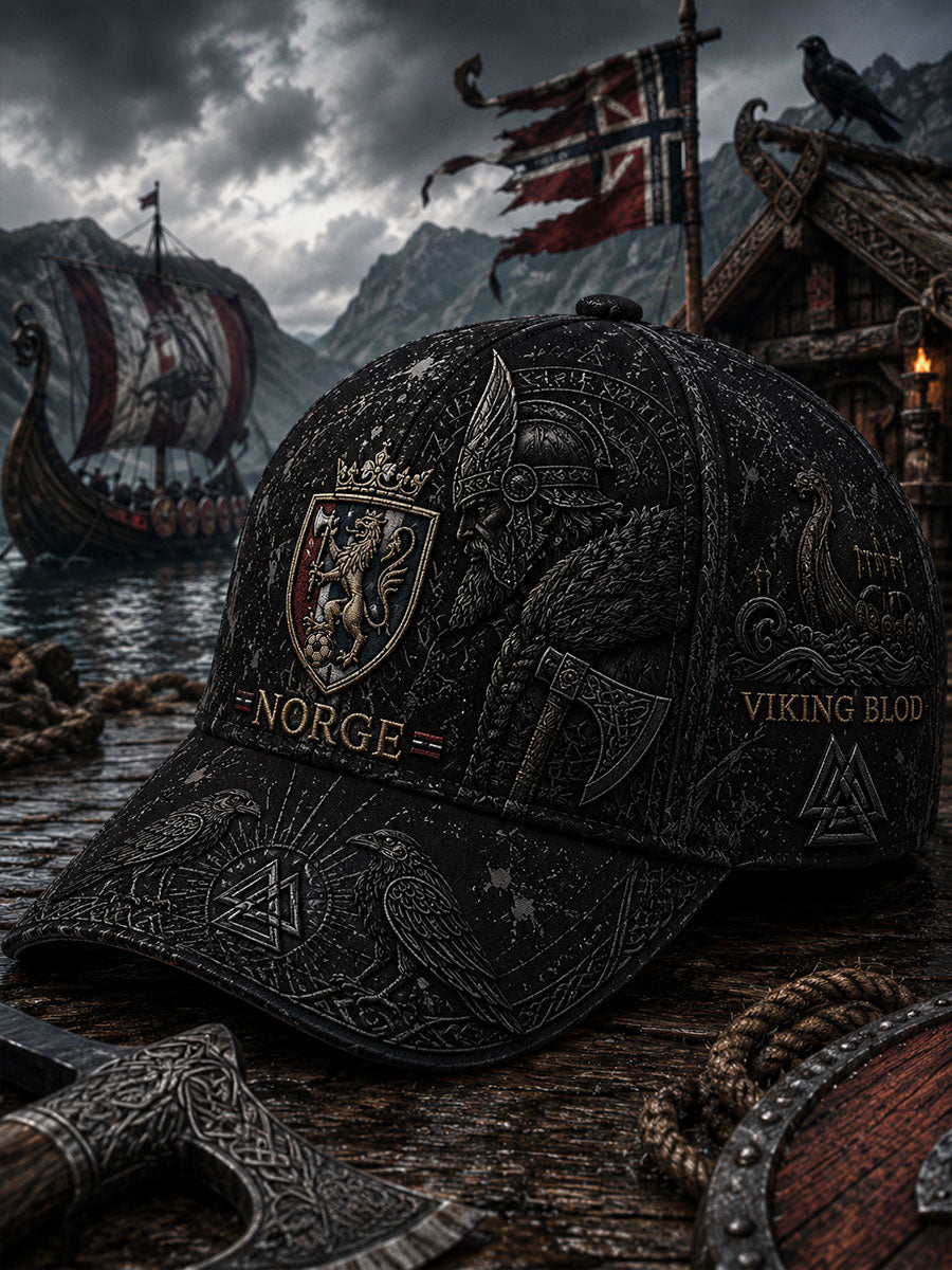 Viking Norge Fotboll Unisex Hattar