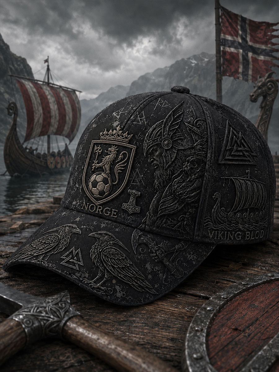 Viking Norge Fotboll Unisex Hattar