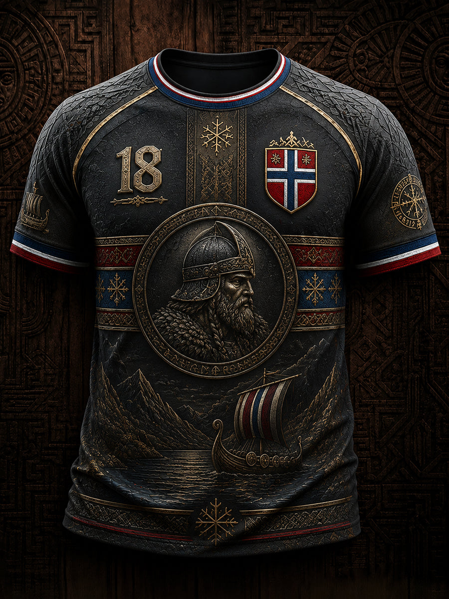 Retro norska vikingarkrigare