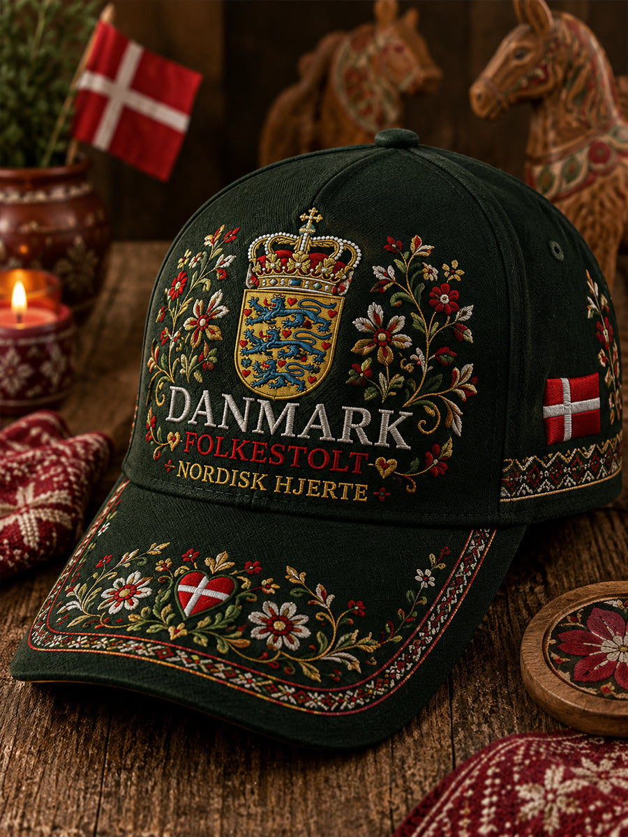Keps med patriotisk minnesmärkeprint