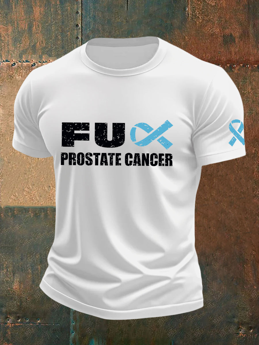 Mäns prostatacancer medvetenhet T-shirt