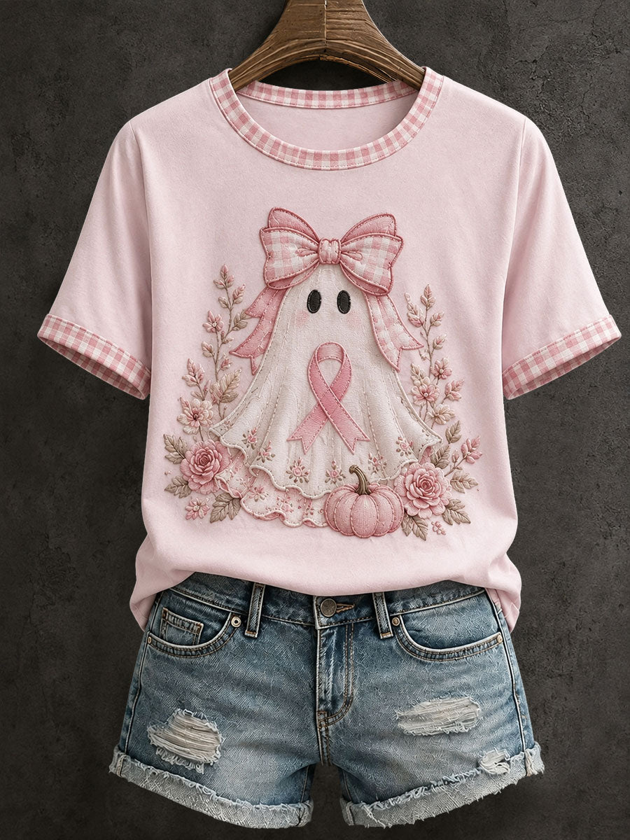 Damsvart Halloween-t-shirt