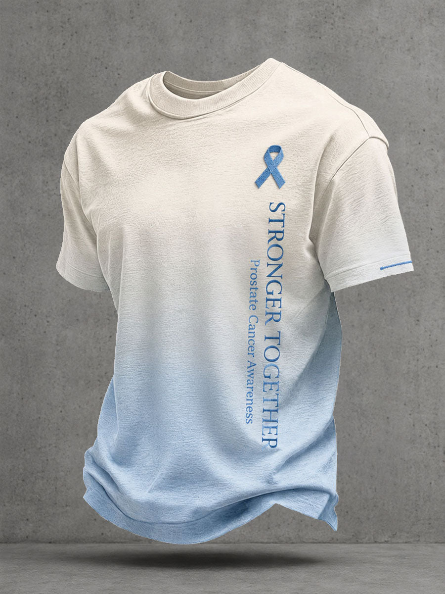 Mäns prostatacancer medvetenhet T-shirt