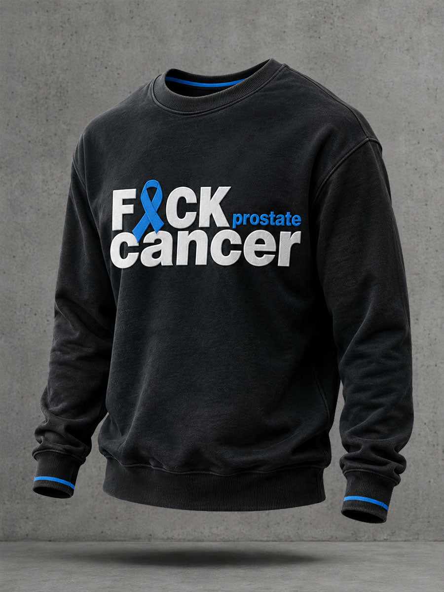Mäns prostatacancer medvetenhet Sweatshirt