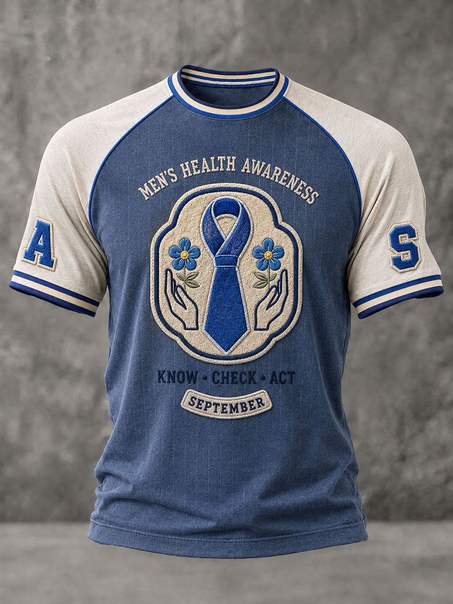 Mäns prostatacancer medvetenhet T-shirts