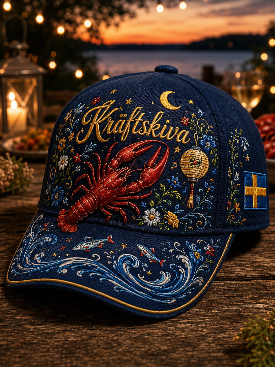 Unisex Sverige Kräftskiva Hatt