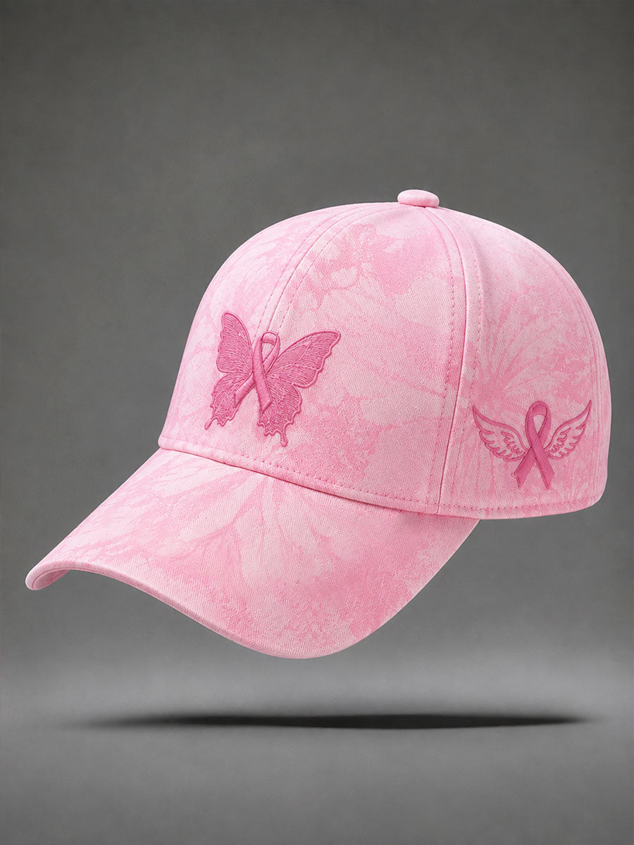 Animal Print Bröstcancer Förebyggande Unisex hatt