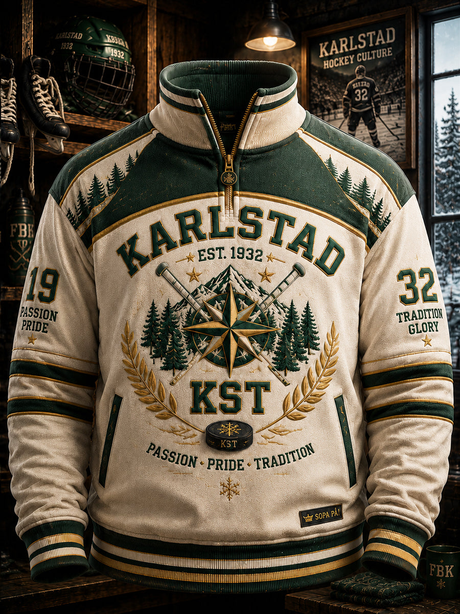 Karlstad Champions 1932 Hockey Zipper Sweatshirt