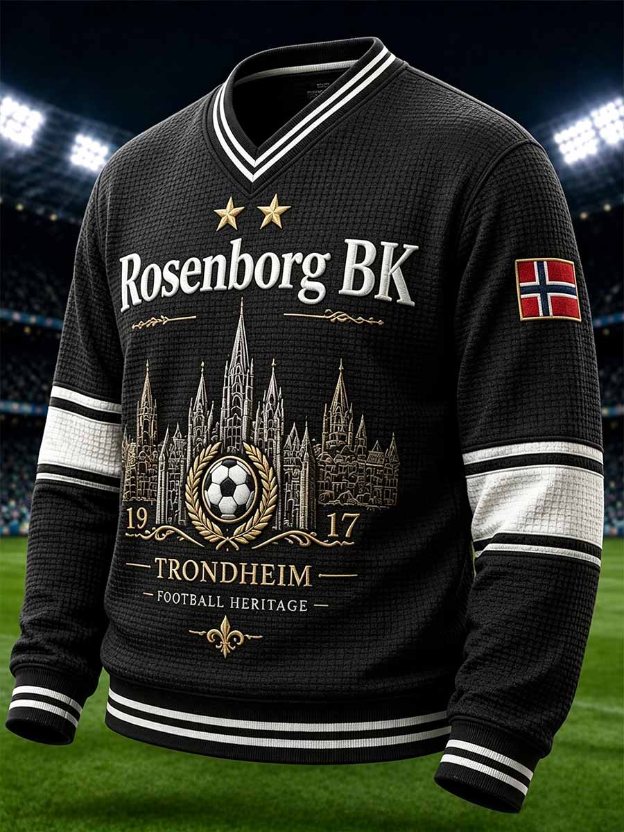 Herrtröja i retrostil från RBK med fotbollsmotiv