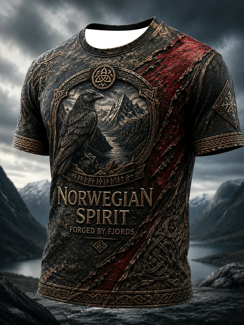Mäns Viking T-shirt