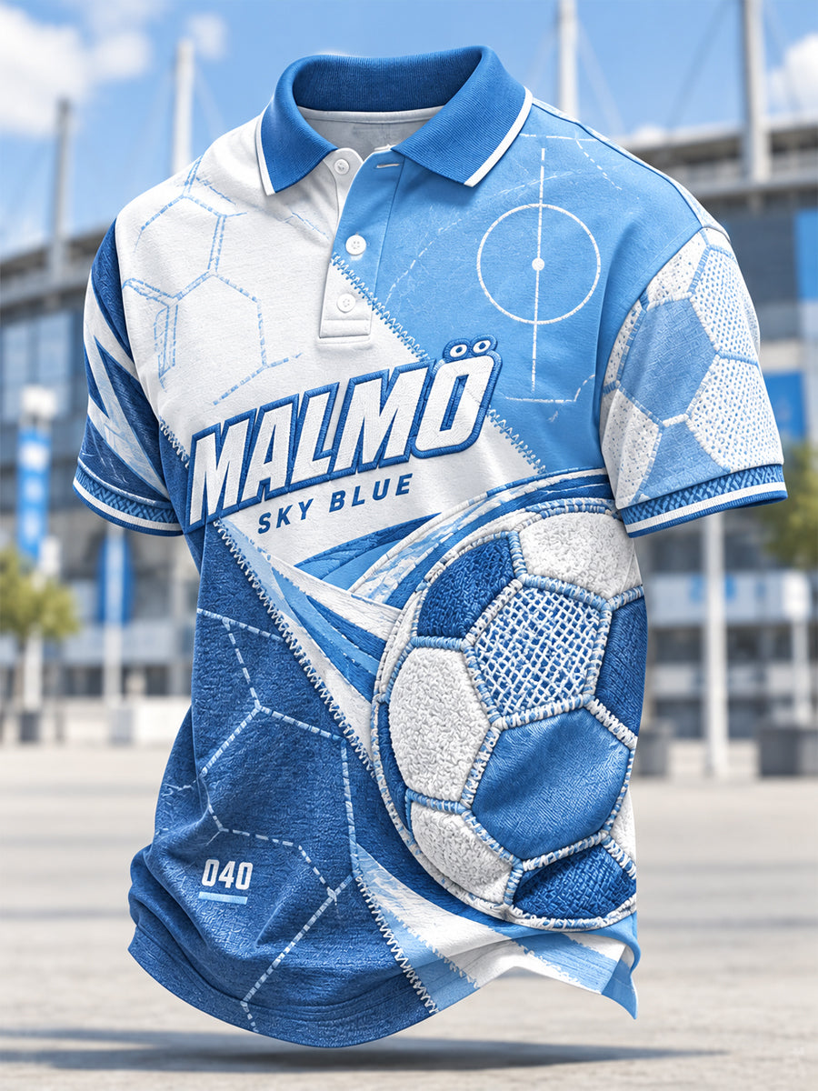 Mäns Malmö Ff Polo-trötta
