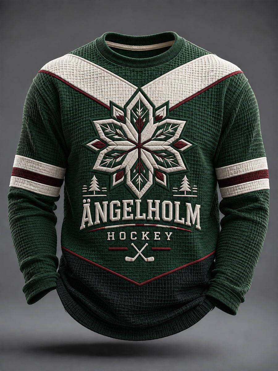 Herrtröja i Ängelholm Hockey Heritage-stil