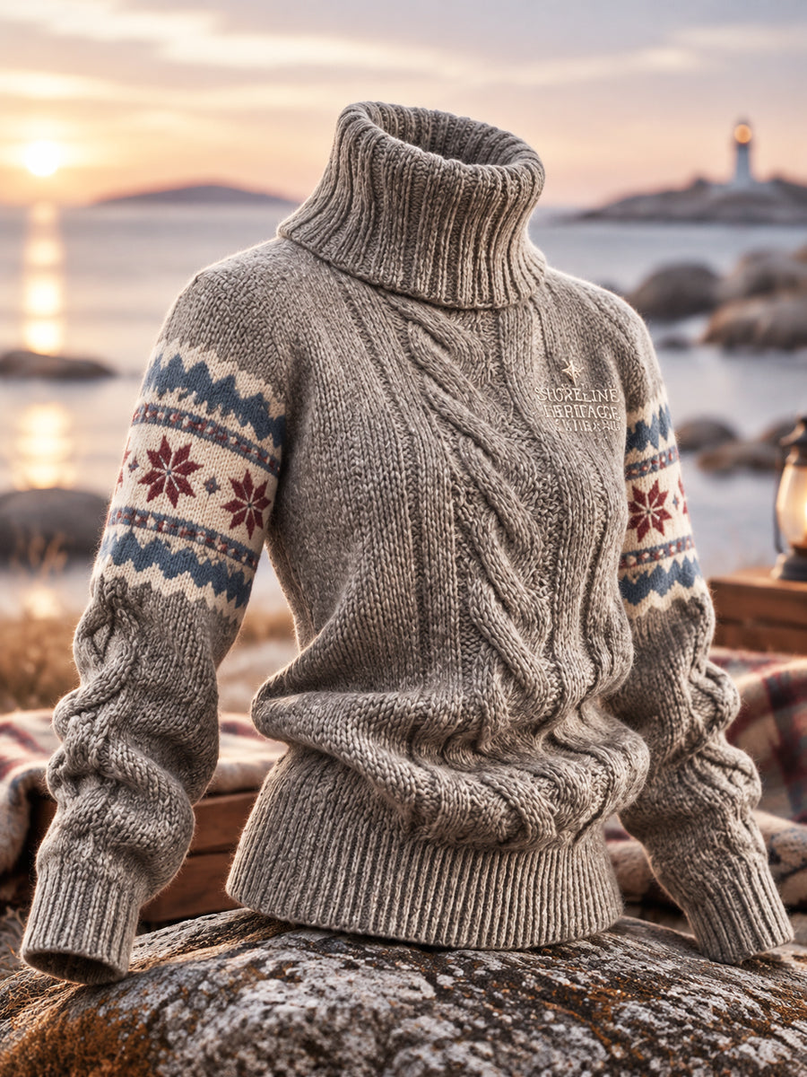 Herrens nordiska kustnära Classic Sweatshirt