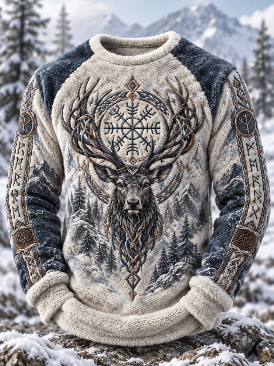 Mans Vikingakultur Flanelltröja