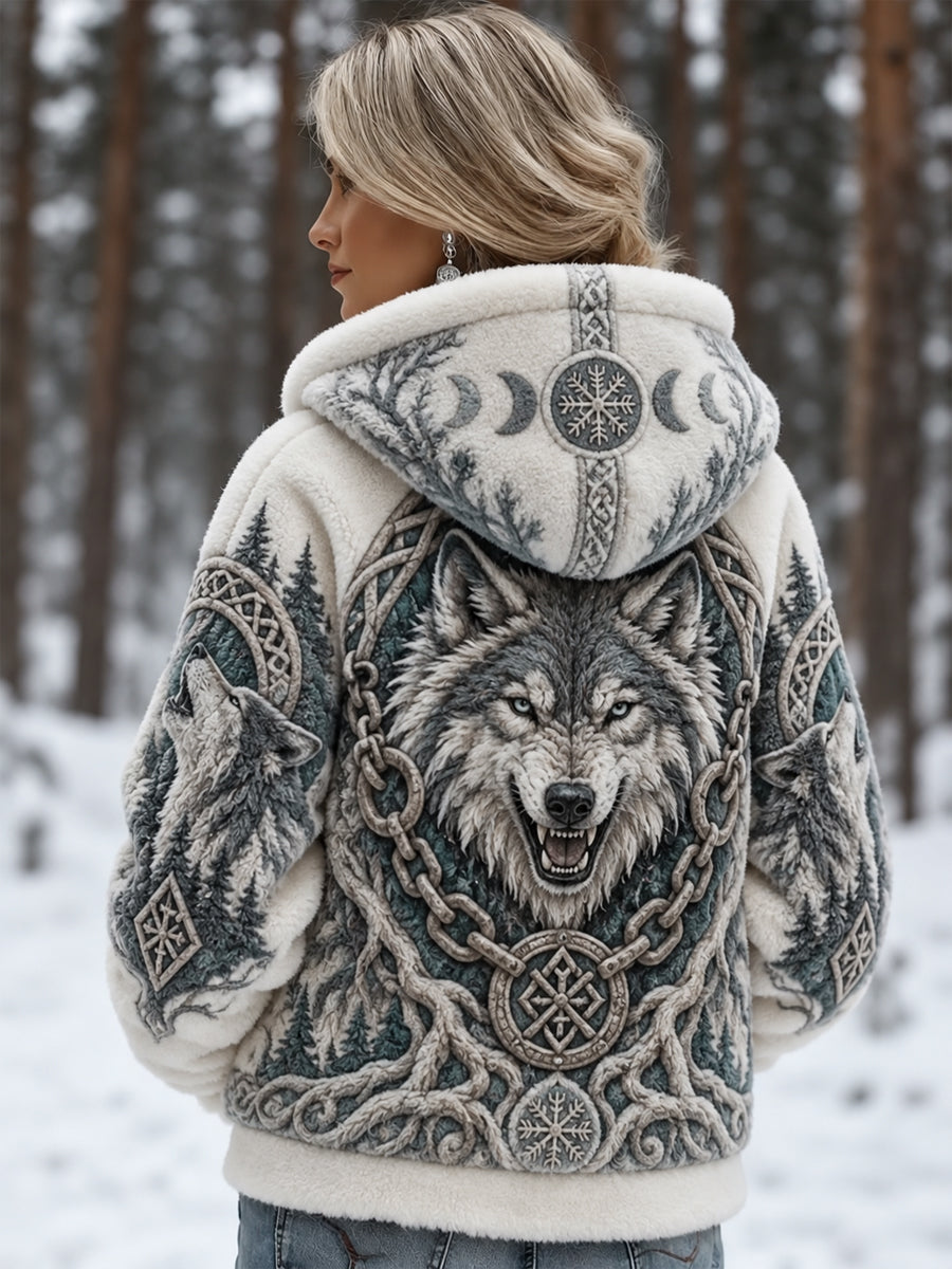 Lady's Viking kultur Flanell rocka