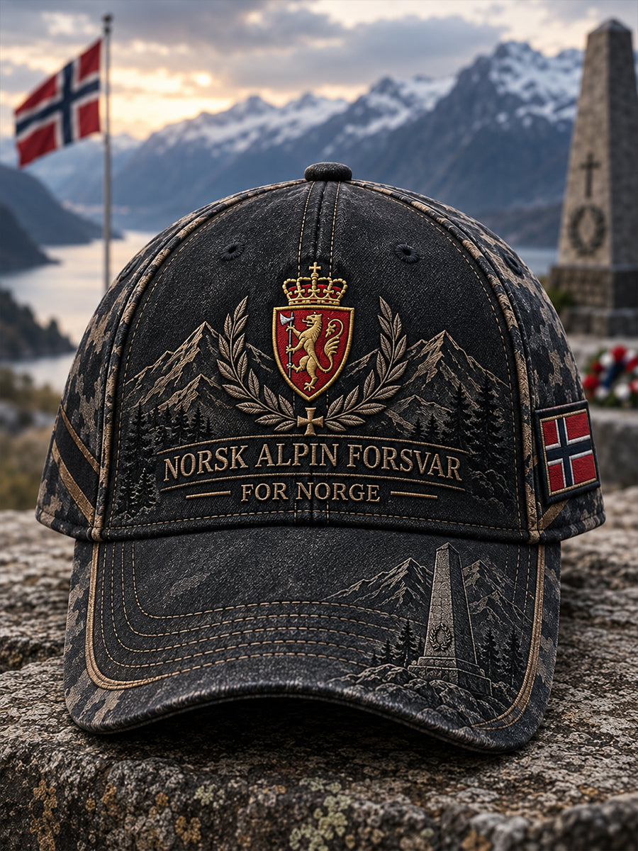 Unisex norsk militär minneskeps