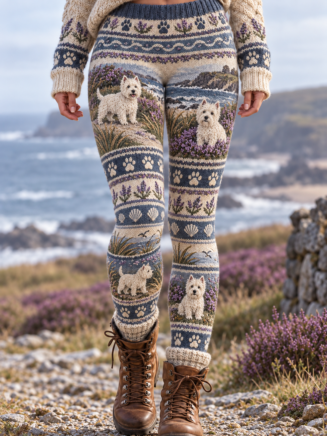 Kvinnors djur Velvet Leggings