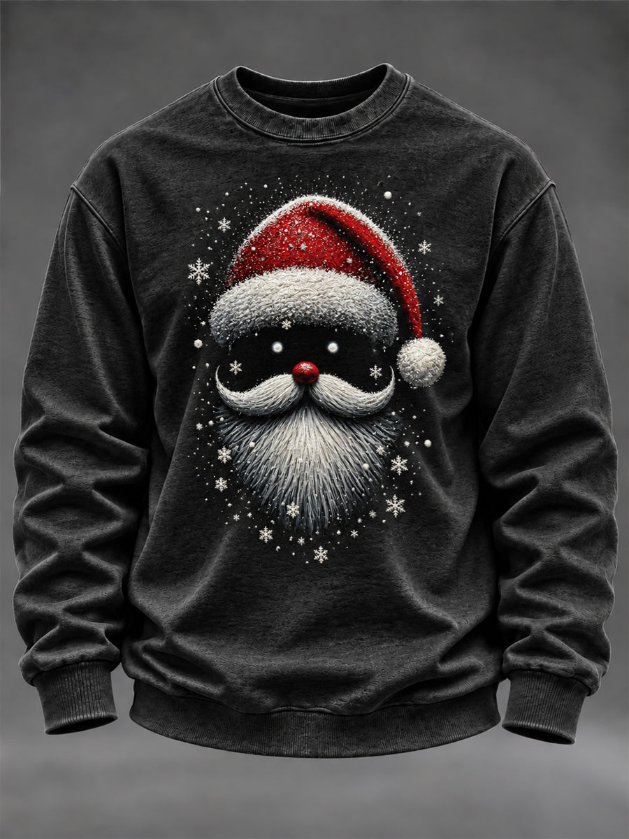 Mäns jul tryckt Casual Tröjar
