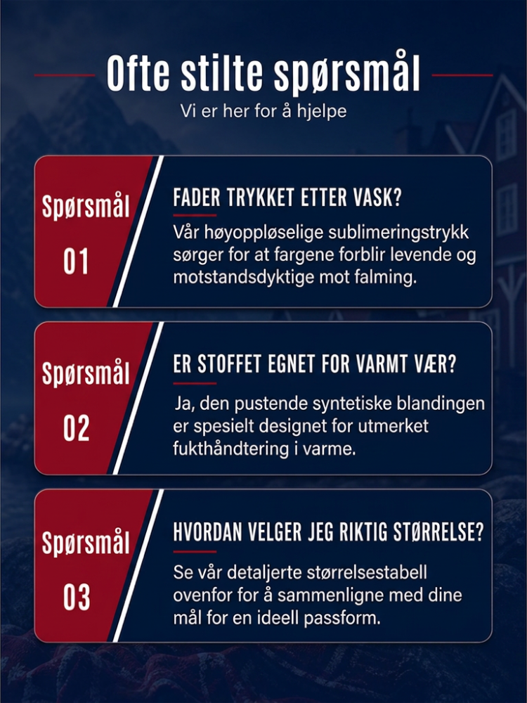 Herrtröja i norskt fotbollstema, avslappnad sportstil, unisex