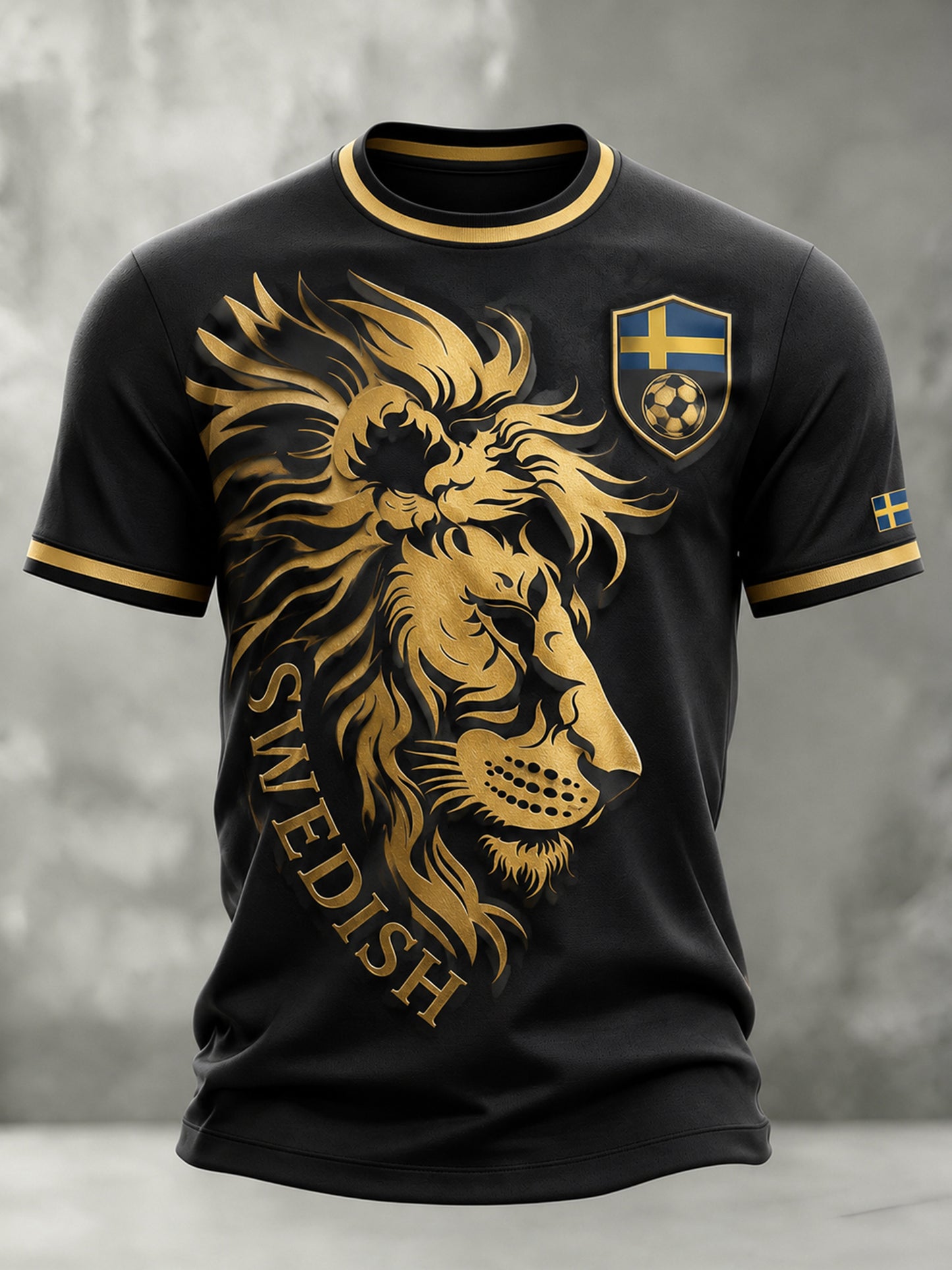 Herrarnas fotbollsmatch – hejarklackkonsttryck T-shirt