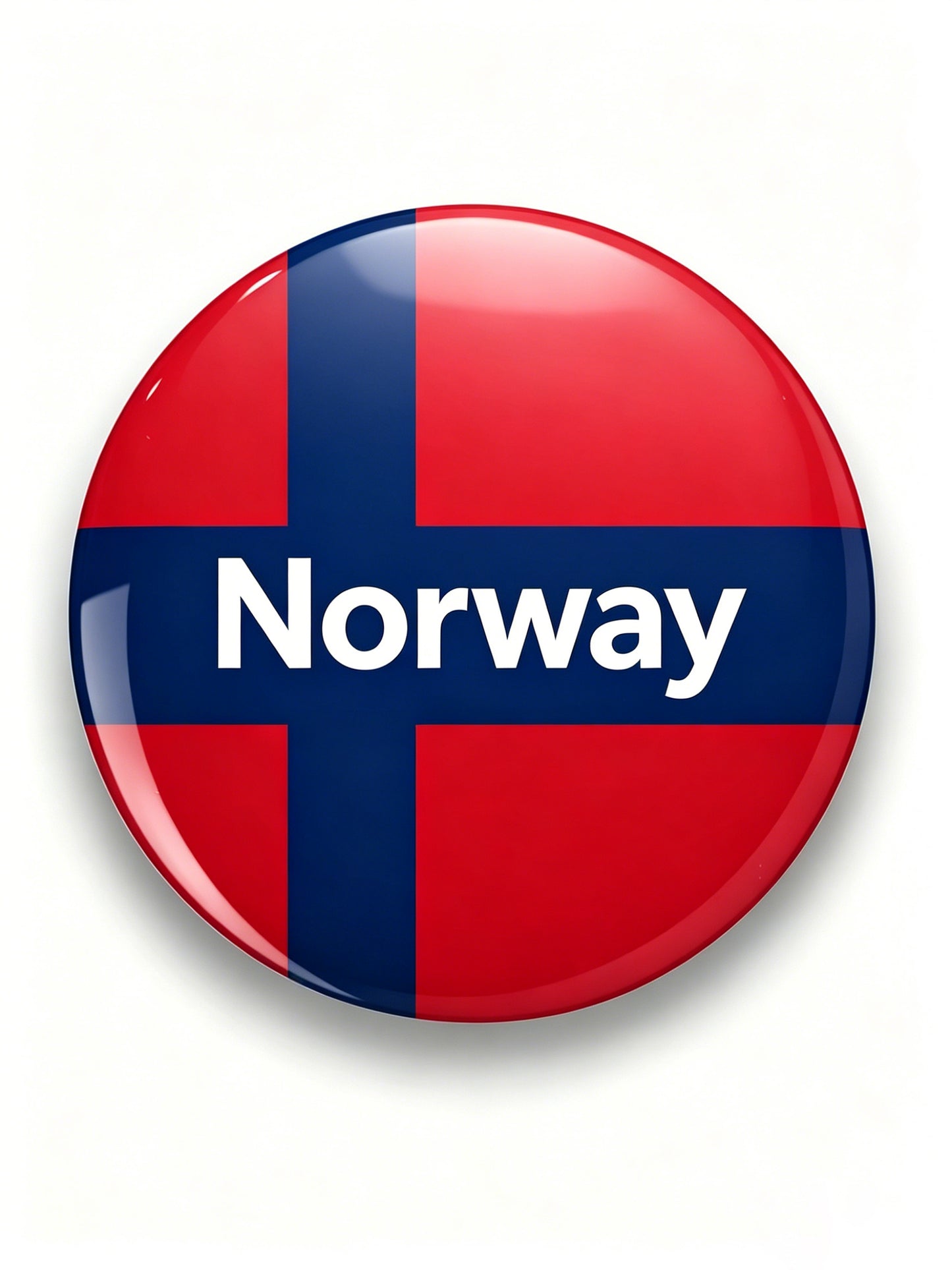 Unisex Norge Fotbollsmatch Hejarklack Art-Print Märke