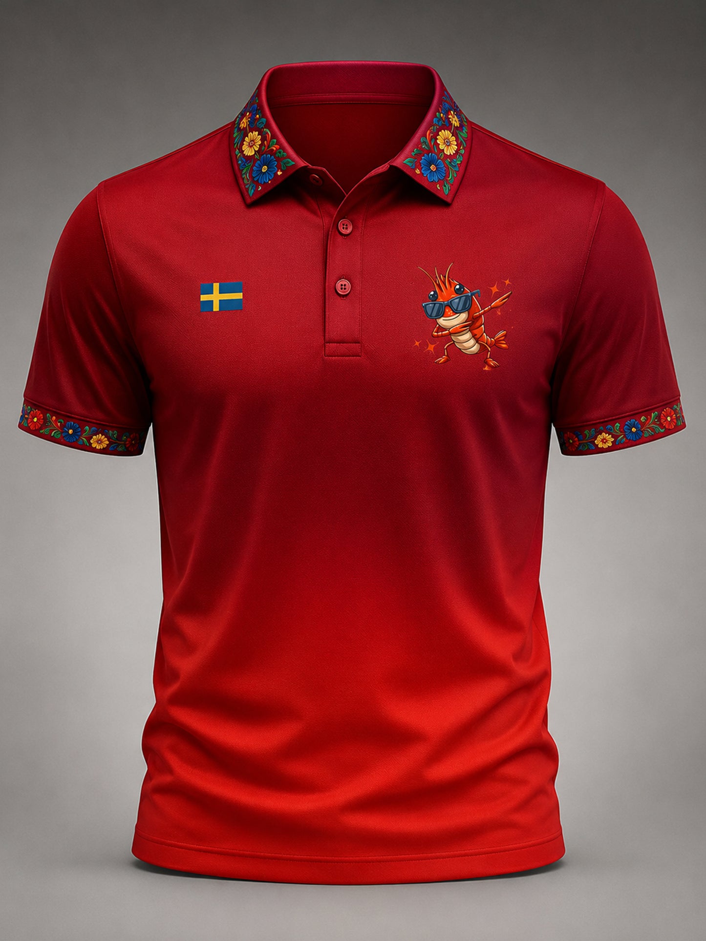 Mäns svenska hummerfestival minneskonst Skriv ut Polo.