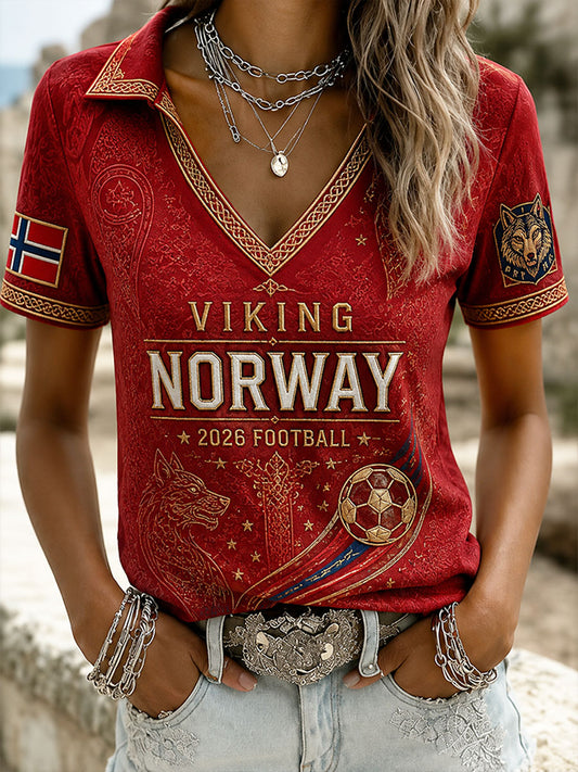 Kvinnors kortärmad T-shirt