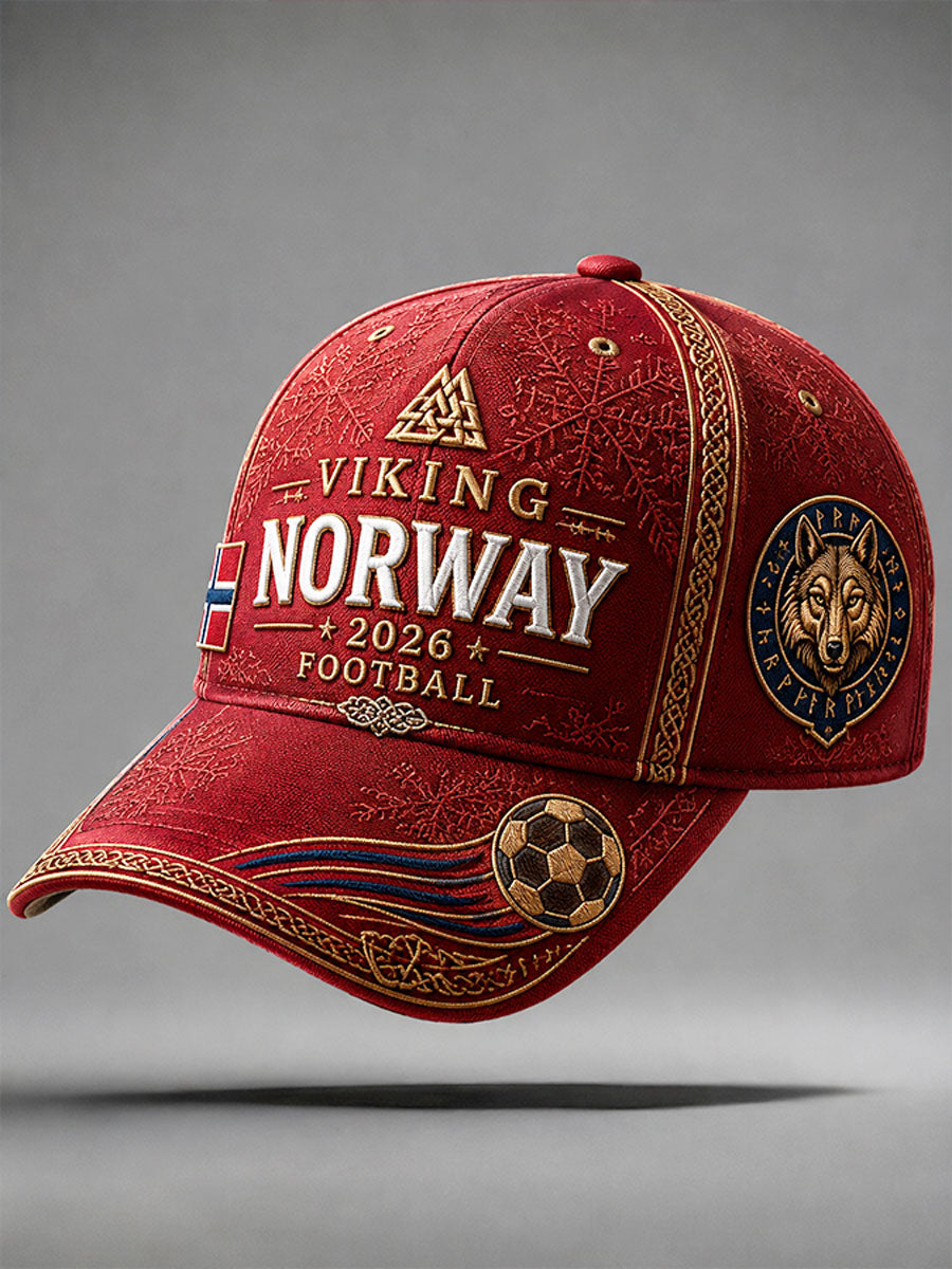 2026 Norges fotbollsstil Unisex hatt