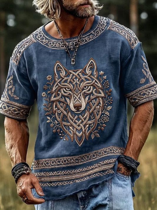 Klassisk vikingatricka i casual stil