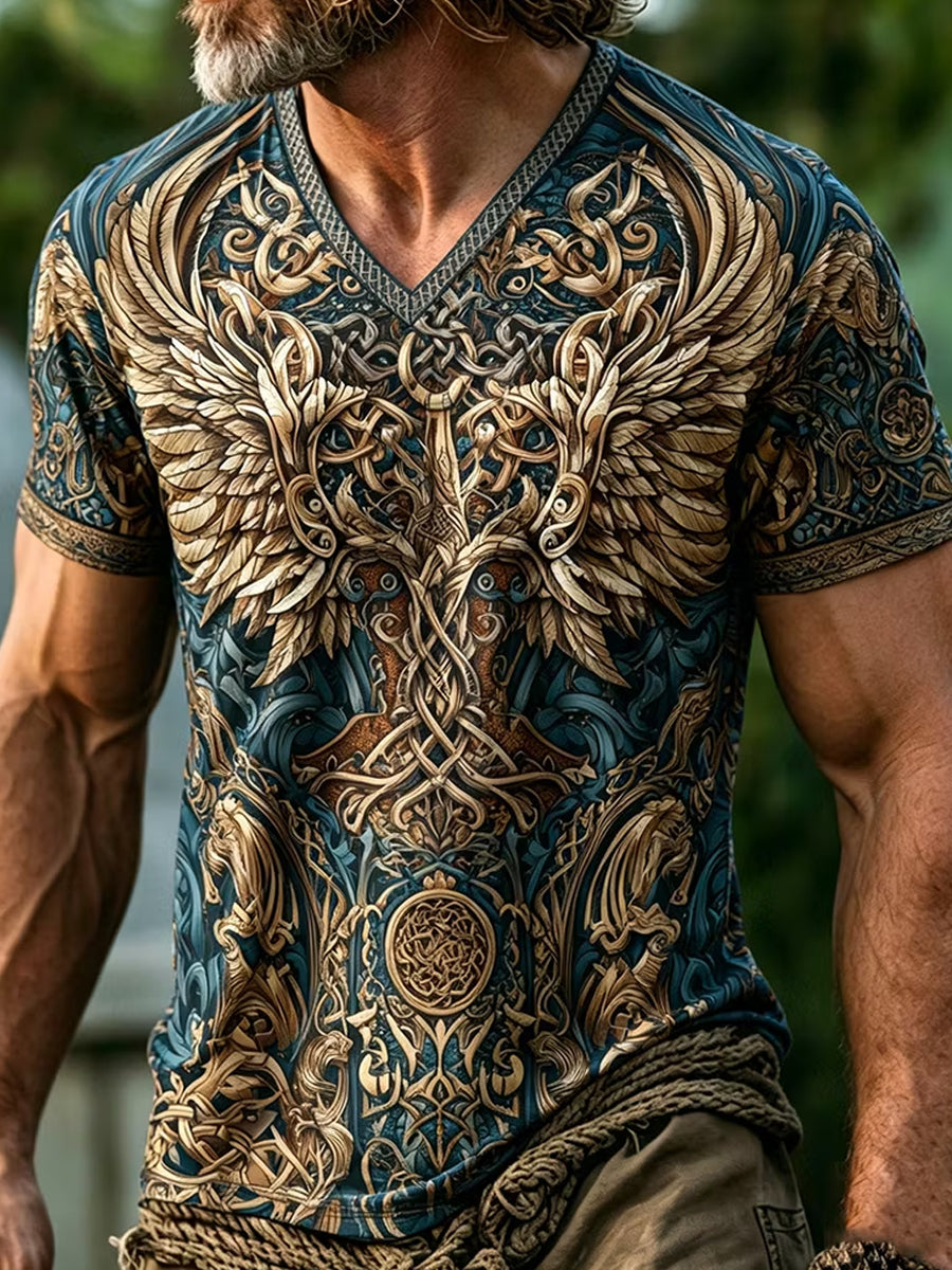 Klassisk vikingatricka i casual stil