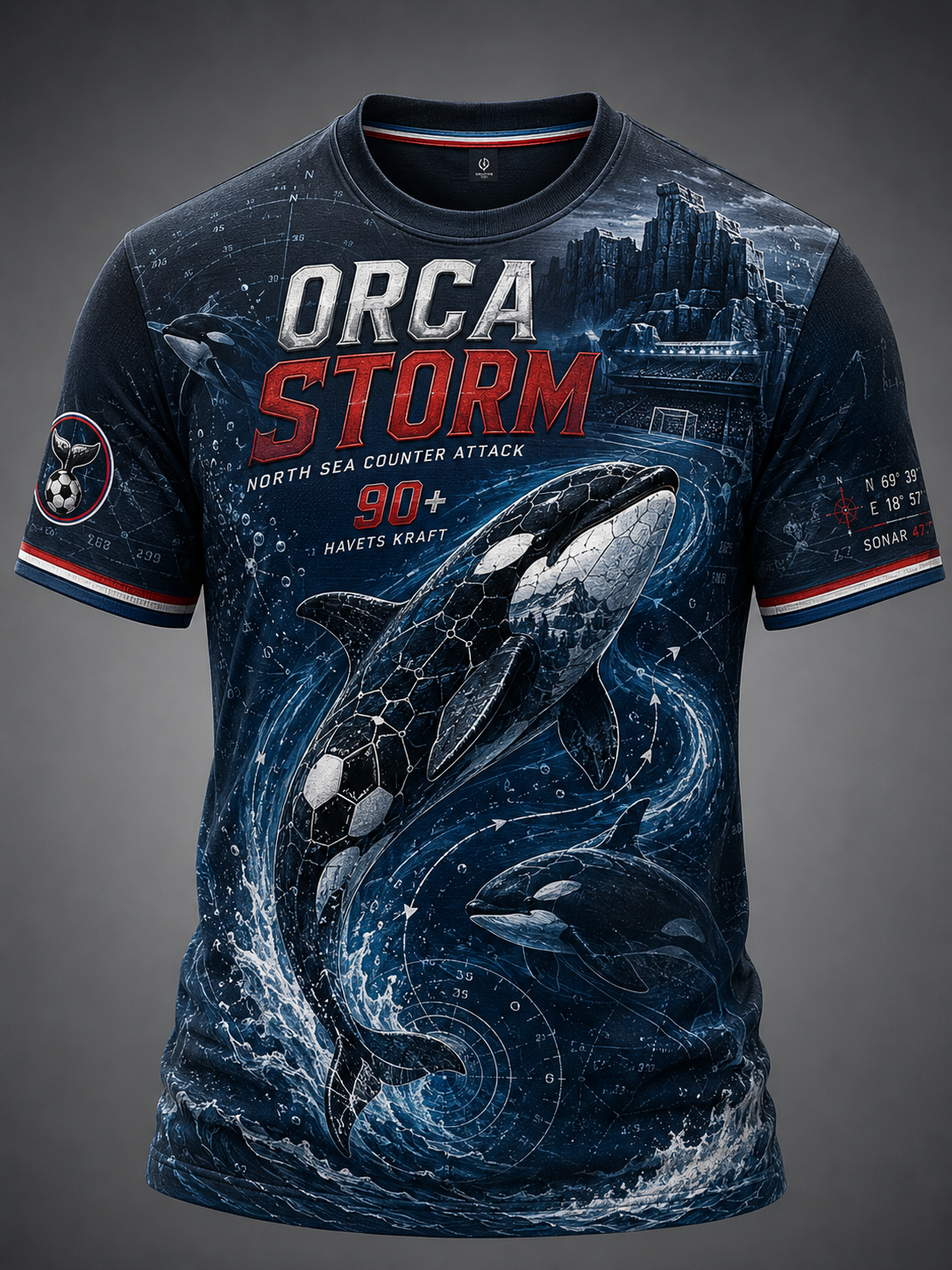 Herrens norska djur Korta ärmar T-shirt