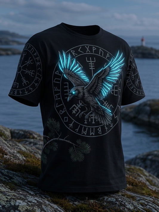 Mans Vintage Svenska Birka Vikingaveckor T-shirts