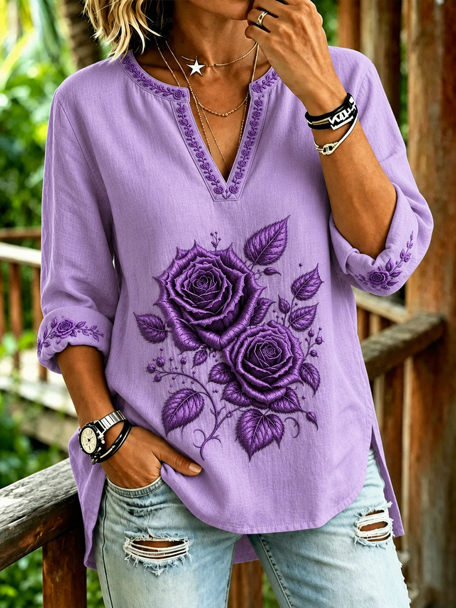 Kvinnors Alzheimers-medvetenhetstryck avslappnad t-shirt