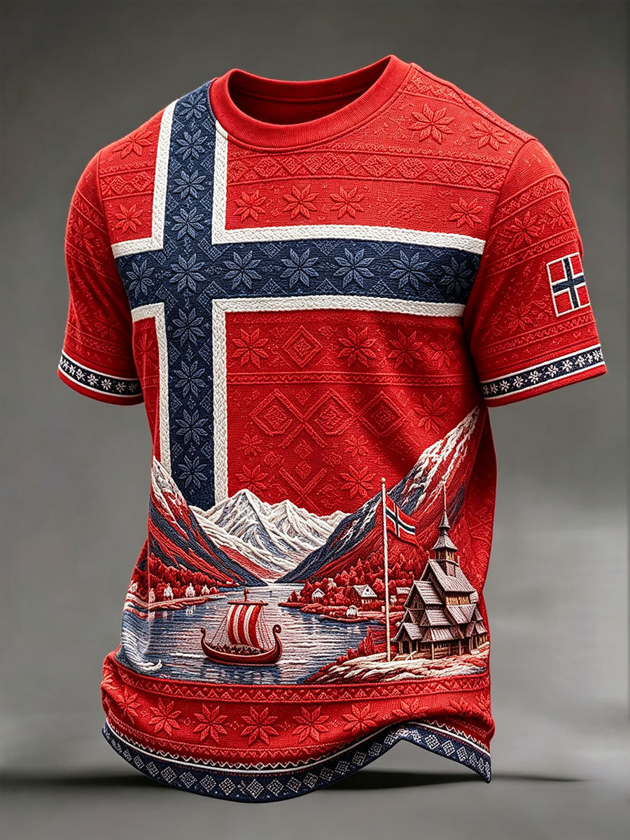 Herrens Norge Viking T-shirts