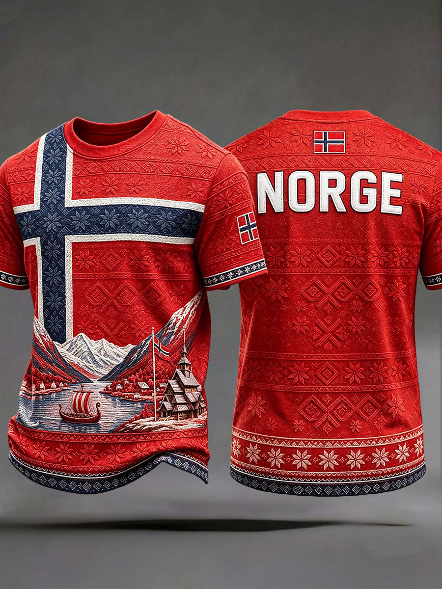 Herrens Norge Viking T-shirts