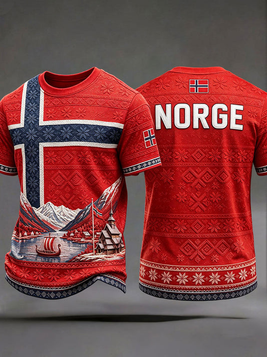 Herrens Norge Viking T-shirts