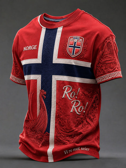 Mäns norska T-shirts