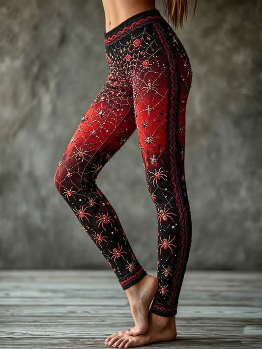 Kvinnors gotiska stil Stretch Leggings
