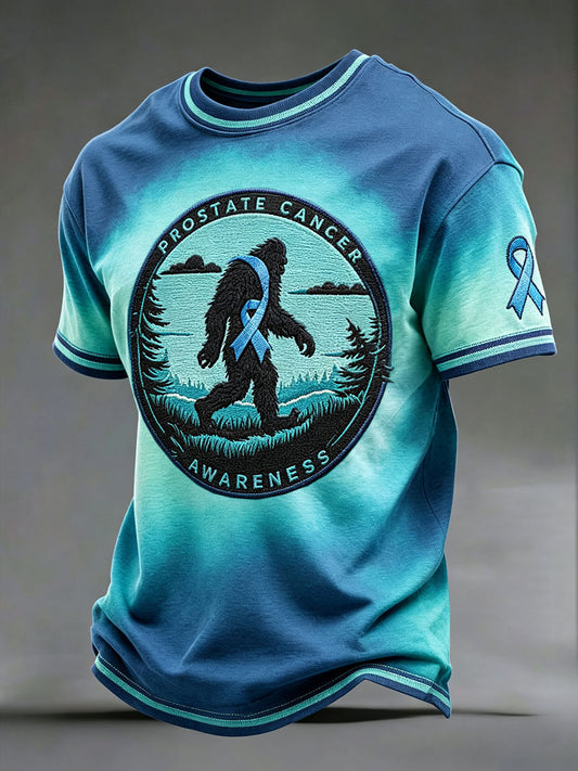 Mäns prostatacancer medvetenhet T-shirts