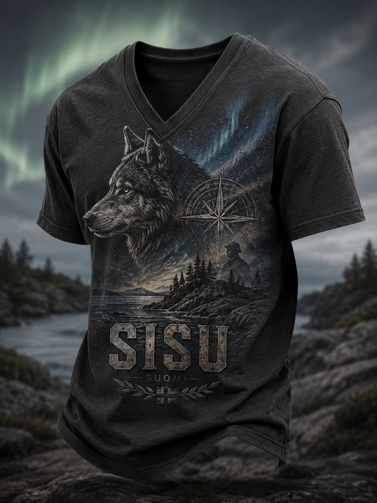 Veteran Sisu V-Hack T-shirt