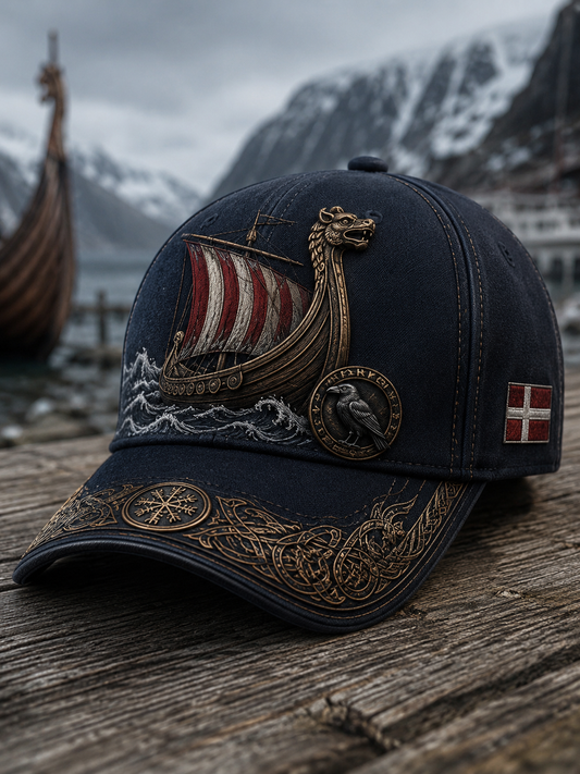 Danska vikingar unisex-hatt