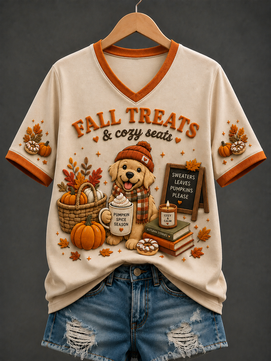 Damfall Treats Short-ärmad T-shirt