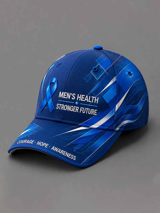 Mäns Retro prostata cancer medvetenhet Skriv ut Casual hatt