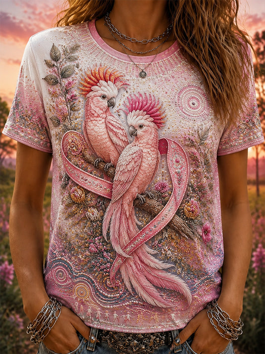 Kvinnors bröstcancer medvetenhet Australien T-shirt