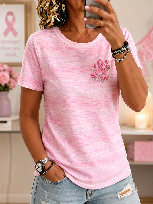 Kvinnor vi bär rosa för bröstcancer medvetenhet Tee
