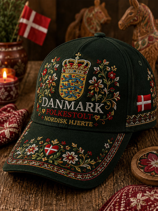 Keps med patriotisk minnesmärkeprint